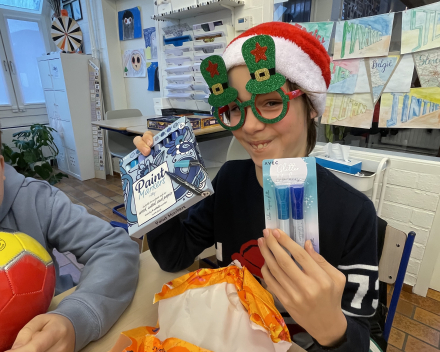 Kerstfeestje in de klas!