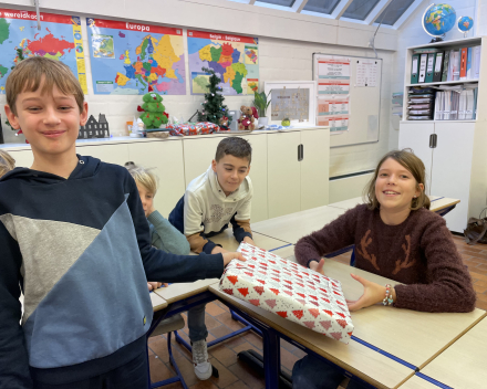 Kerstfeestje in de klas!