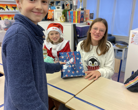 Kerstfeestje in de klas!