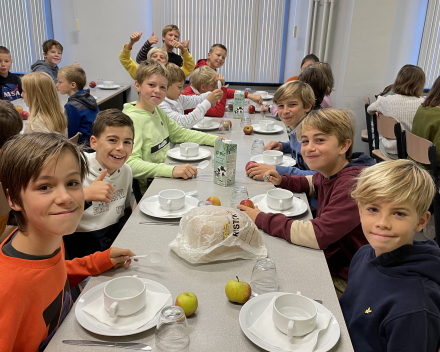 Samen genieten van een gezond ontbijt! 