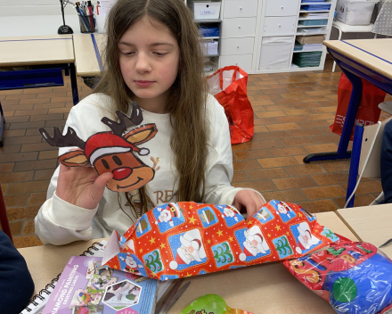 Kerstfeestje in de klas!