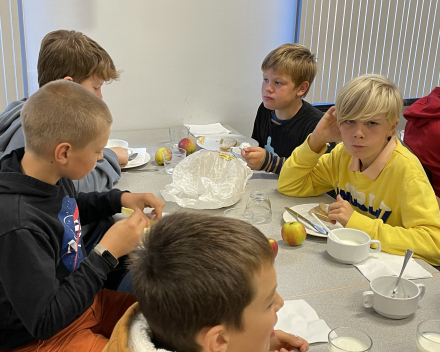 Samen genieten van een gezond ontbijt! 