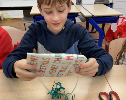 Kerstfeestje in de klas!