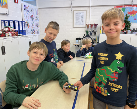 Kerstfeestje in de klas!