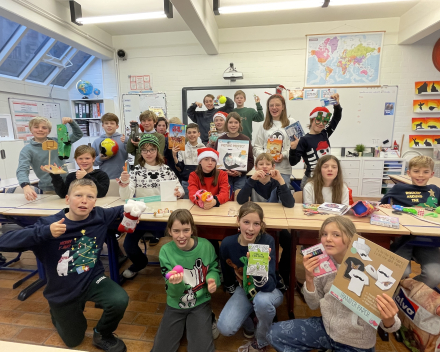 Kerstfeestje in de klas!