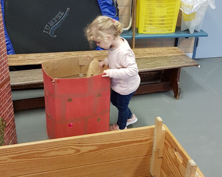 Sint en Piet in de gymzaal
