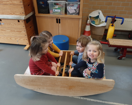 Spelen in de grote zaal