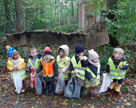 Op stap naar het bos