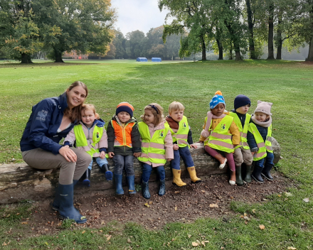 Op stap naar het bos