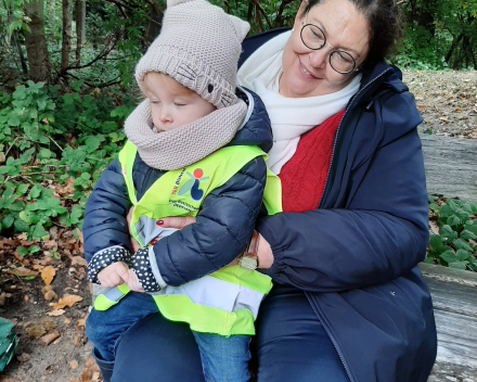 Op stap naar het bos