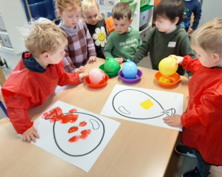 Ballen en ballonnen in de klas