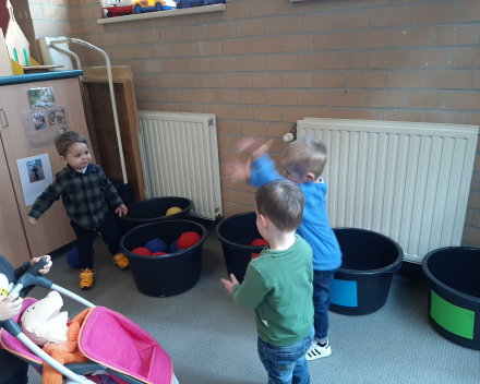 Ballen en ballonnen in de klas