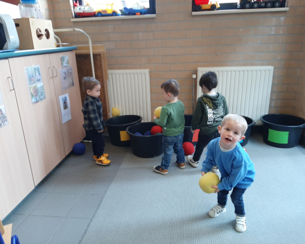 Ballen en ballonnen in de klas