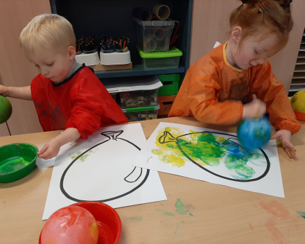 Ballen en ballonnen in de klas