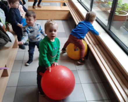 Ballen en ballonnen in de klas