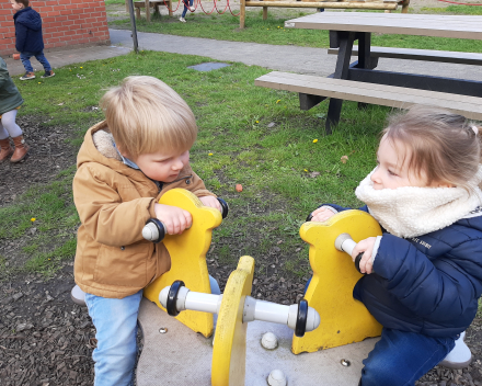 Eerste zonnestraaltjes