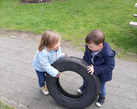 Eerste zonnestraaltjes