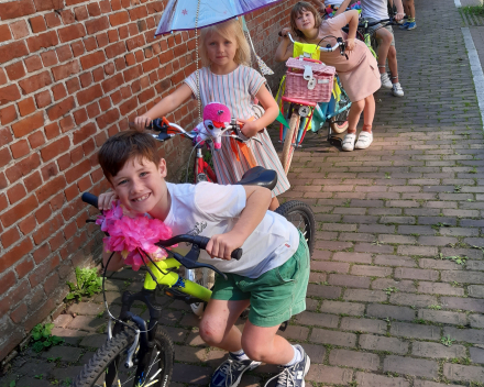 Wie had de mooist versierde fiets ?