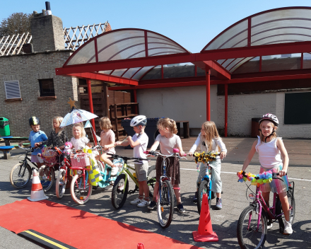 Wie had de mooist versierde fiets ?