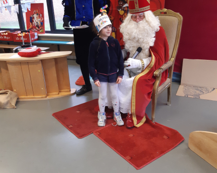 Sint  op school 