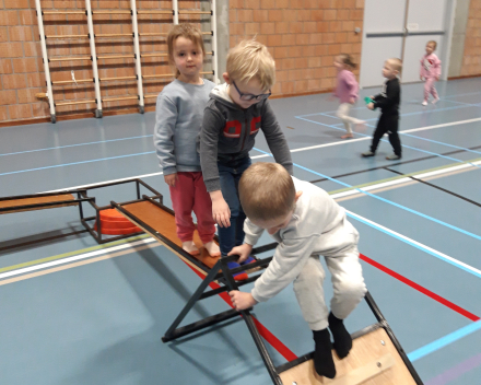 Sportdag met de kleuters
