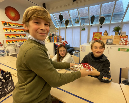 Kerstfeestje in de klas!