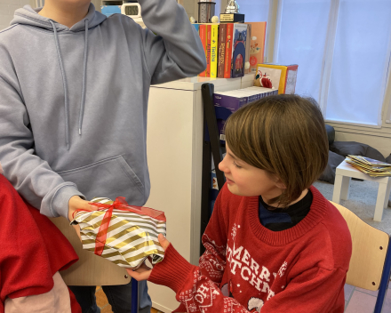 Kerstfeestje in de klas!