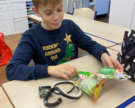 Kerstfeestje in de klas!