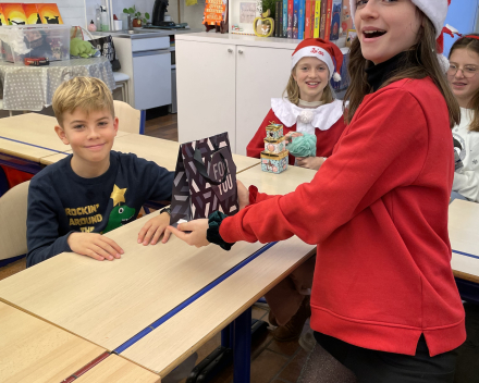 Kerstfeestje in de klas!