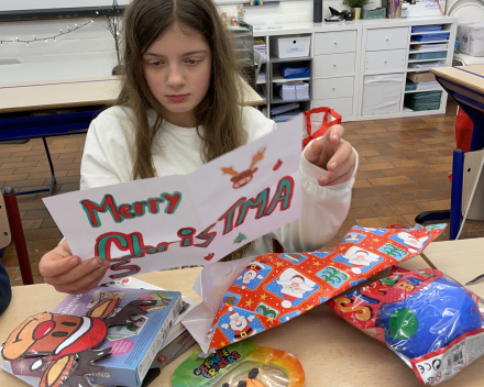 Kerstfeestje in de klas!