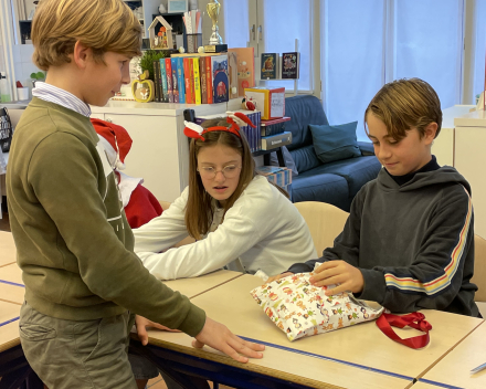 Kerstfeestje in de klas!