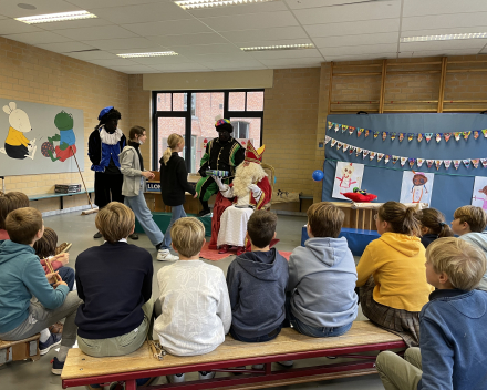 Sinterklaas op bezoek!