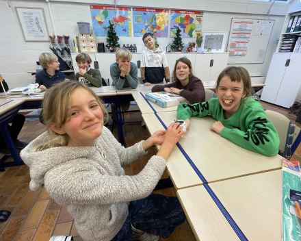 Kerstfeestje in de klas!