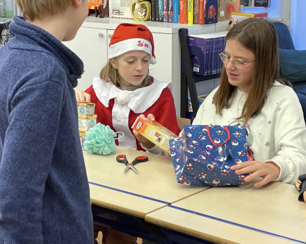 Kerstfeestje in de klas!