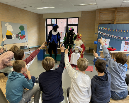 Sinterklaas op bezoek!