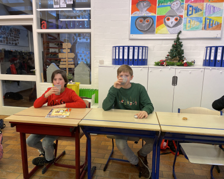Kerstfeestje in de klas!