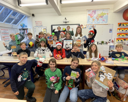 Kerstfeestje in de klas!