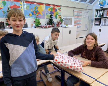 Kerstfeestje in de klas!