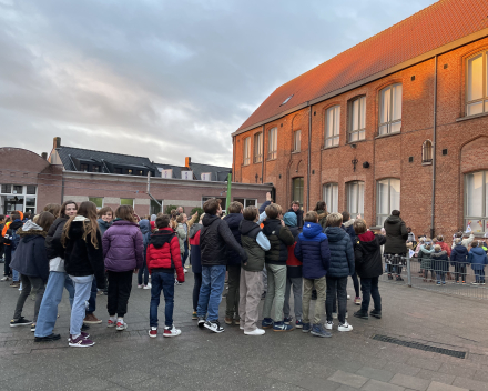 Sinterklaas op bezoek!