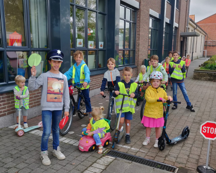 Muzische carrousel op strapdag!