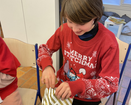 Kerstfeestje in de klas!