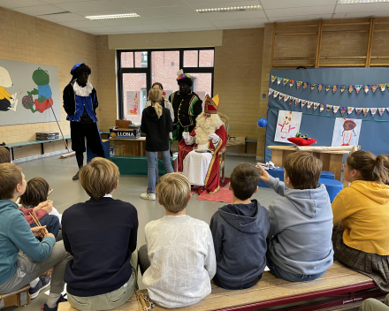 Sinterklaas op bezoek!