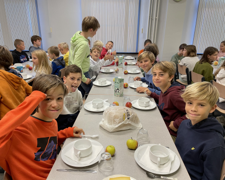 Samen genieten van een gezond ontbijt! 