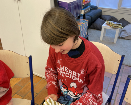 Kerstfeestje in de klas!