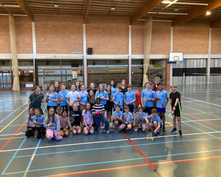 Badmintonles met de juffen!