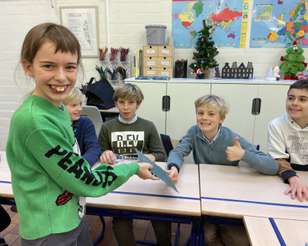 Kerstfeestje in de klas!