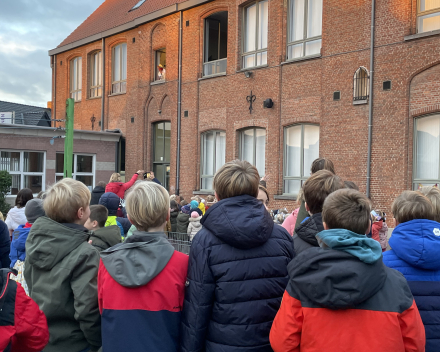 Sinterklaas op bezoek!