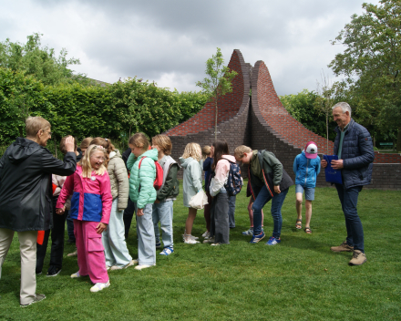 Bezoek aan de triënnale van Brugge