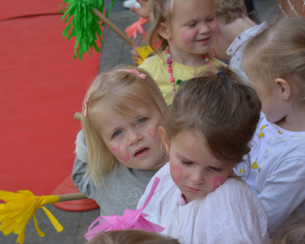 Feest voor juf Leen die gaat trouwen