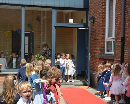 Feest voor juf Leen die gaat trouwen